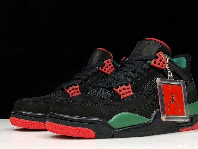 Black Air AQ3816-063 4 Jordan Green-Varsity Gorge NRG Red 0228